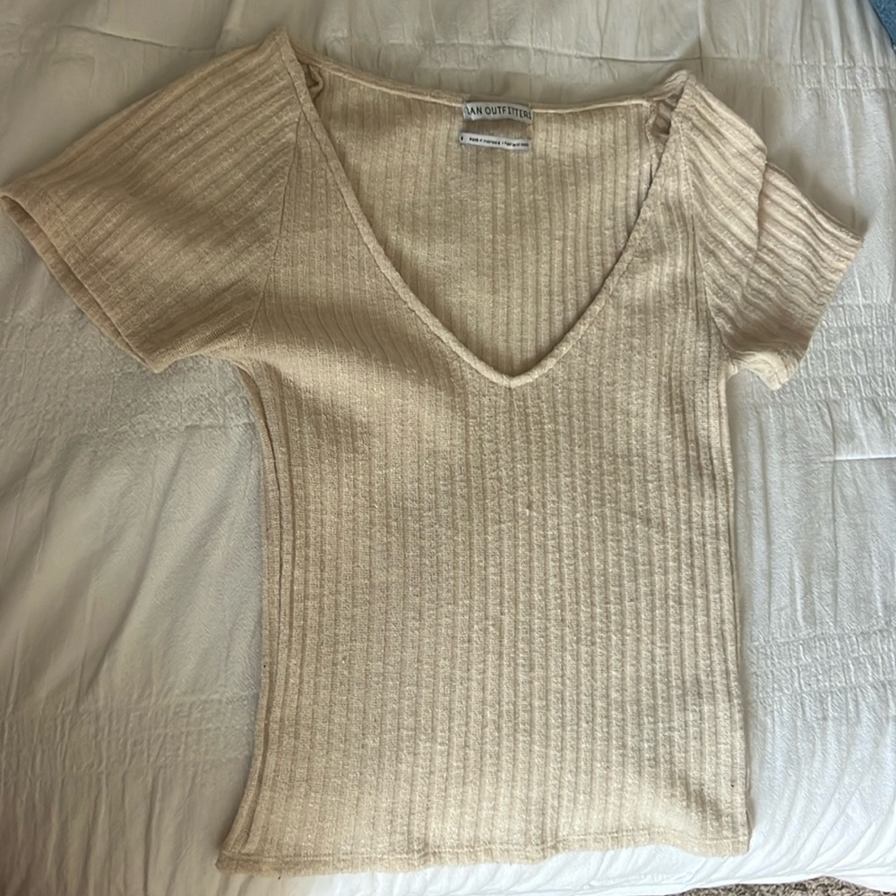 Urban outfitters cream sweater top
